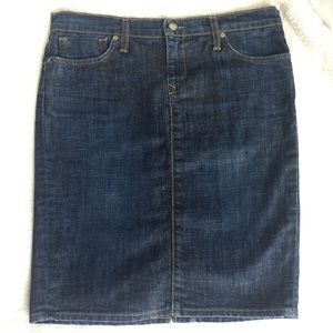 Blue cult “the pencil skirt” Sz 29 Cotton Spandex